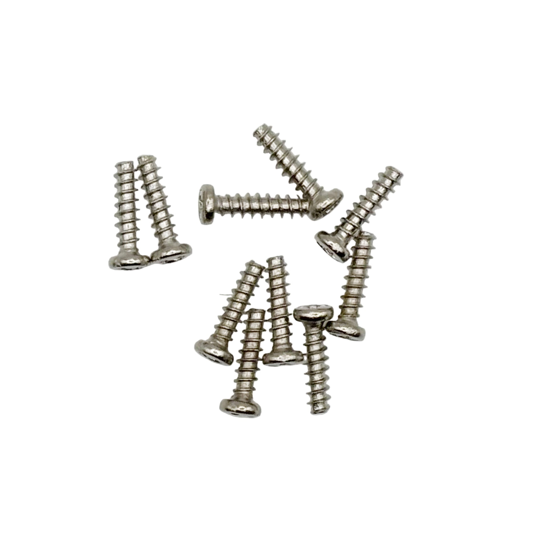 Vis en acier inoxydable pour manettes NES et SNES (lot de 10) Vis en acier inoxydable pour manettes NES et SNES (lot de 10)